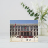 Tirana Postkarte (Stehend Vorderseite)