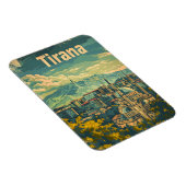 Tirana Vintag Magnet (Rechte Seite)