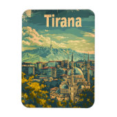 Tirana Vintag Magnet (Vertikal)