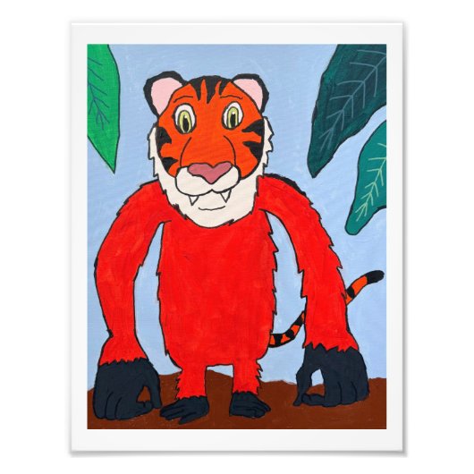 Tirangutan Print  Fotodruck (Vorne)