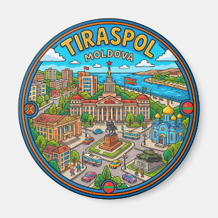 Tiraspol Moldawien Magnet