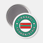 Tiraspol Transnistria Magnet (Vorderseite/Rückseite)