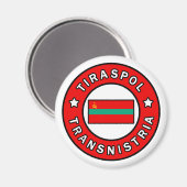 Tiraspol Transnistria Magnet (Vorderseite/Rückseite)