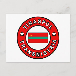 Tiraspol Transnistria Postkarte