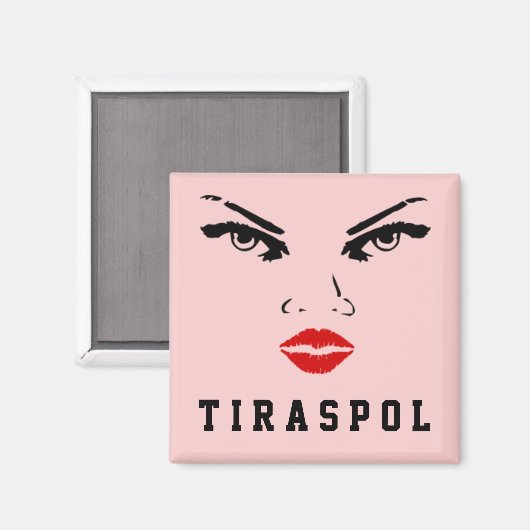 Tiraspol, Transnistrien Magnet (Vorderseite/Rückseite)