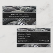 Tire Fitter Foto - Visitenkarte (Vorne/Hinten)