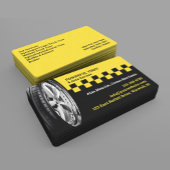 Tire Service Business Card Template Visitenkarte