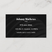 Tire Shop Slogans Business Cards Visitenkarte (Rückseite)