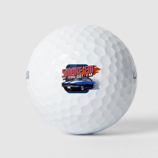 Tire Smoke Camaro Golfball (Vorderseite)
