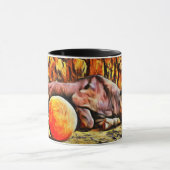Tired Baby Rhino Coffee Tasse (Zentrum)