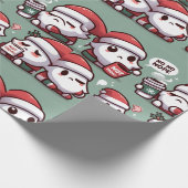 Tired Clauses in (Green) Geschenkpapier (Ecke)