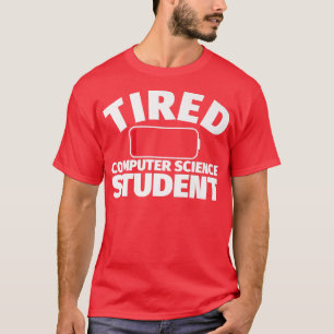 Tired Computer Science Student Premium T-Shirt