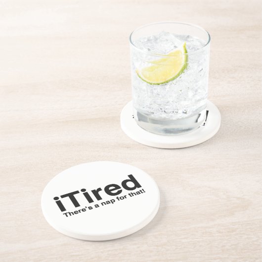 Tired - Dafür gibt es ein Nickerchen Untersetzer (Seite)