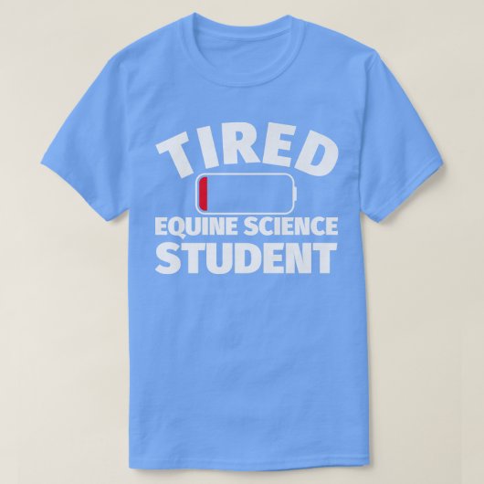 Tired Equine Science T-Shirt (Design vorne)