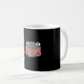 Tired Frog Kaffeetasse (VorderseiteRechts)