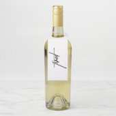 Tired - Funny & Relating Geschenk Tag Geschenk Flaschenanhänger (Auf Flasche)