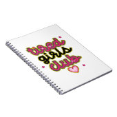 Tired Girls Club Notebook Notizblock (Rechte Seite)