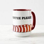 Tired Hexenmeister Halloween-Tasse Tasse (VorderseiteRechts)