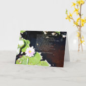 Tired Lilies Karte (Gelbe Blume)