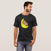 Tired Nap All Day Sleep All Night Cute Crested Gec T-Shirt (Vorne ganz)