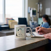 Tired Nurse Gift for RN, LPN, Healthcare Workers Kaffeetasse