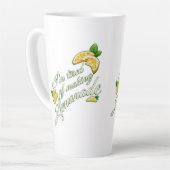 Tired of Making Lemonade LATTE MUG Milchtasse (Linke Ecke)