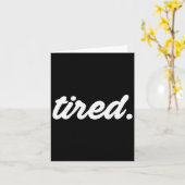 Tired Pajama Sleeng Pjs Men Women Top Pajamas Funn Karte (Gelbe Blume)