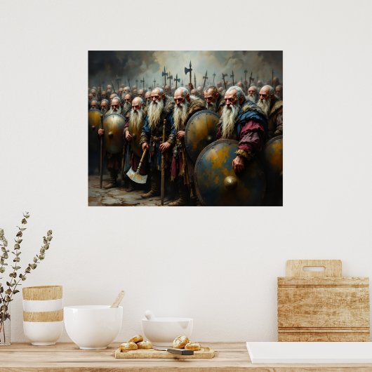 Tired Poster (Küche)