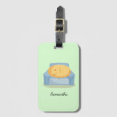 Tired Potato Gepäckanhänger (Vorderseite Vertikal)