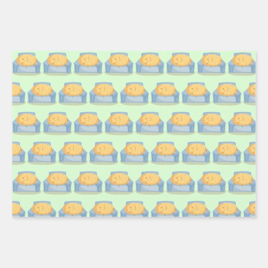 Tired Potato Geschenkpapier Set (Vorderseite 3)