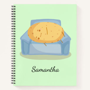 Tired Potato Notizblock