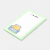 Tired Potato Post-it Klebezettel (angewinkelt)