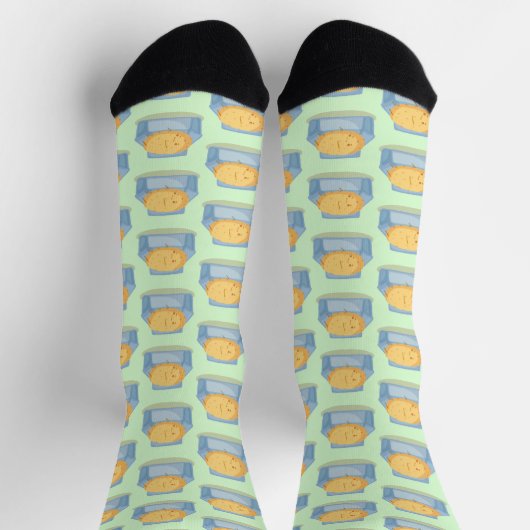 Tired Potato Socken (Oben)