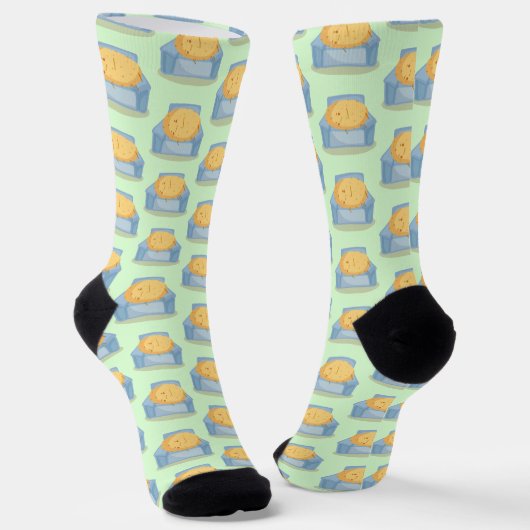 Tired Potato Socken (Gewinkelt)