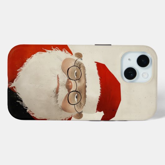 Tired Santa Case-Mate iPhone Hülle (Rückseite (Horizontal))