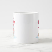 Tired Santa Jumbo Specialty Mug Coffee Gift Jumbo-Tasse (Vorderseite)