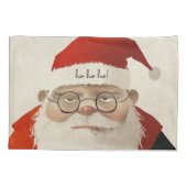 Tired Santa Kissenbezug (Rückseite)