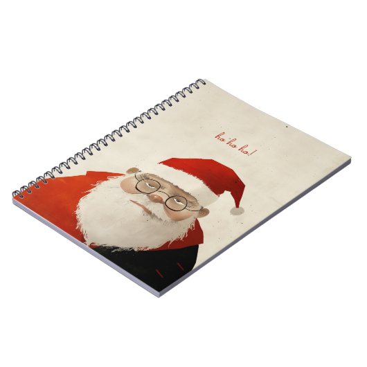 Tired Santa Notizblock (Linke Seite)