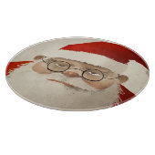 Tired Santa Schneidebrett (Ecke)