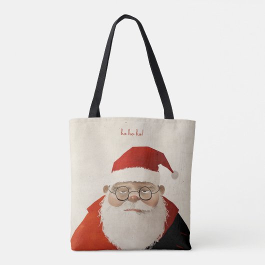 Tired Santa Tasche (Rückseite)