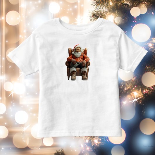 Tired Santa Toddler T-Shirt