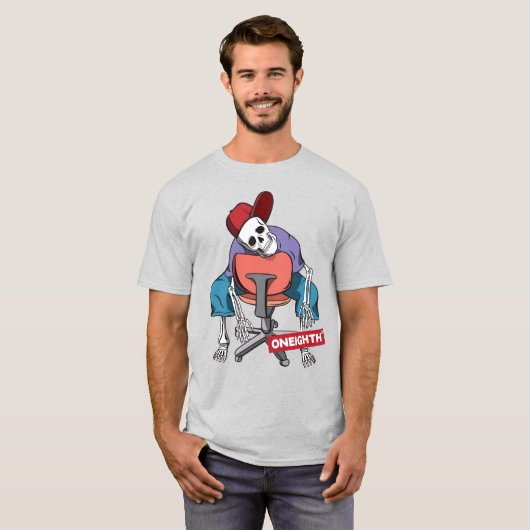 Tired skull. ONEIGHTH Tokyo Original T-Shirt (Vorne ganz)