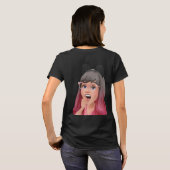 Tired-sleepy Lotus T-Shirt (Schwarz voll)