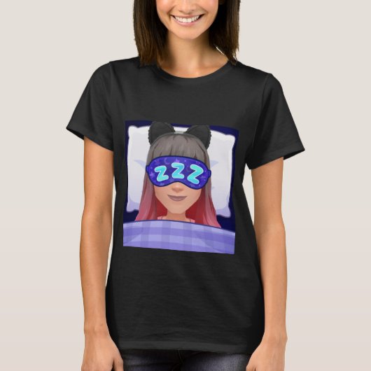 Tired-sleepy Lotus T-Shirt (Vorderseite)