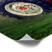 Tired Tractor Poster (Ecke)