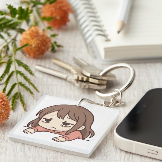 Tired und TIred Schlüsselanhänger (Vorderseite rechts)