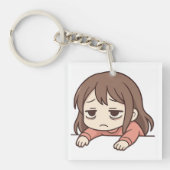 Tired und TIred Schlüsselanhänger (Vorderseite)