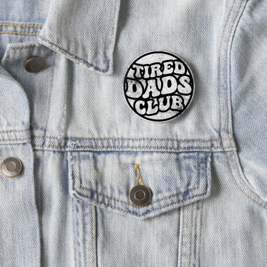 Tired Vaters Club Funny Button (Beispiel)