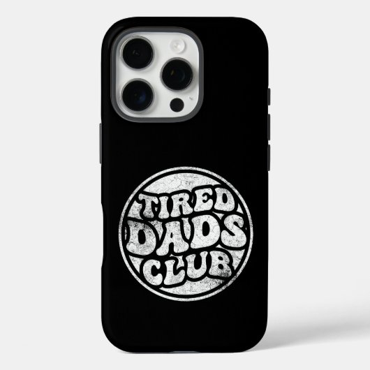 Tired Vaters Club Funny Case-Mate iPhone Hülle (Rückseite)