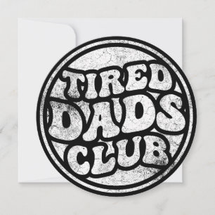 Tired Vaters Club Funny Einladung